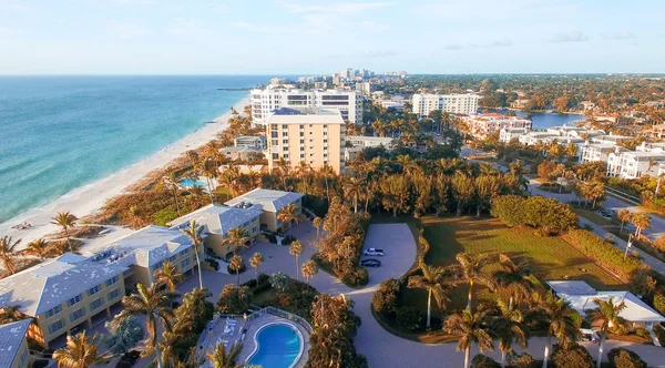 Costa de Nápoles, Florida vista aérea — Fotografia de Stock