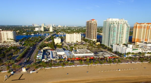 Vista aérea de Fort Lauderdale, Florida — Fotografia de Stock