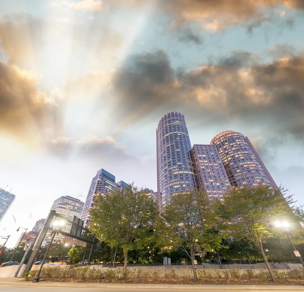 Boston Street, Massachusetts — Foto de Stock