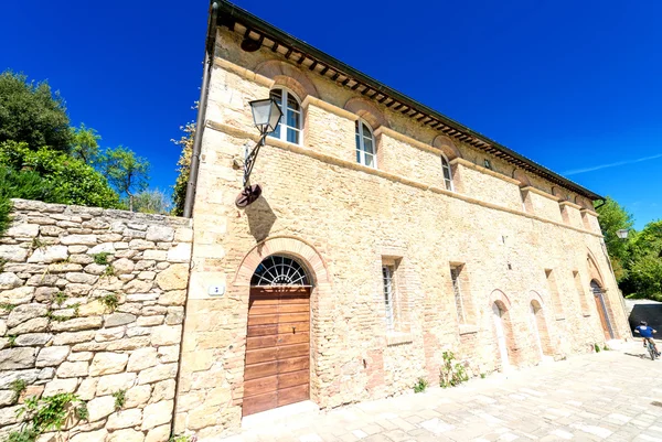 Edifícios de Bagno Vignoni, Toscana — Fotografia de Stock