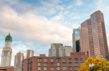 Boston, panoramik güzel manzarası