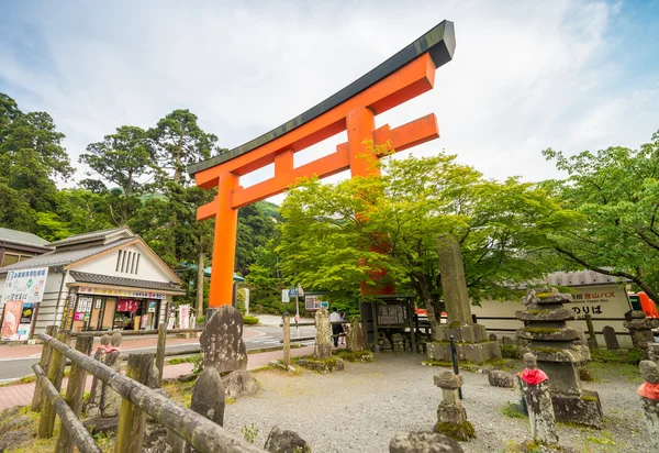 Santuario di Hakone. L'edificio del santuario — Foto Stock