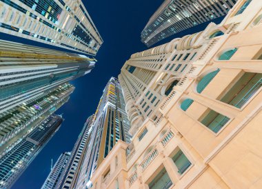 Dubai Yat Limanı manzarası - BAE sokak görünümü