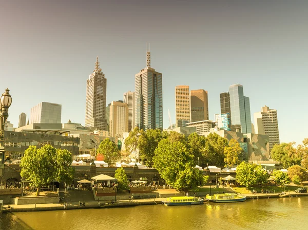멜버른 시, Vi에 세계에서 가장 살기 좋은 도시 중 하나 — 스톡 사진