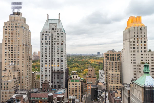 Wolkenkrabbers van Manhattan, New York City — Stockfoto