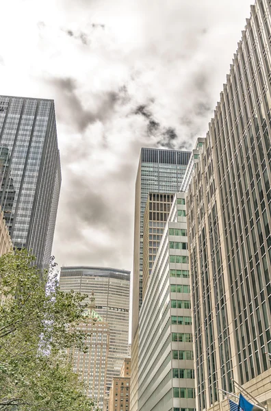 Hochhäuser in Manhattan, New York City — Stockfoto