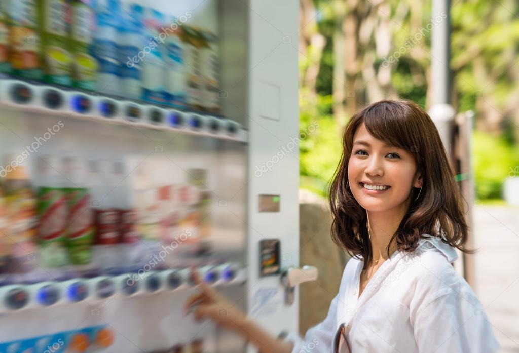 Japanese girl vending machine