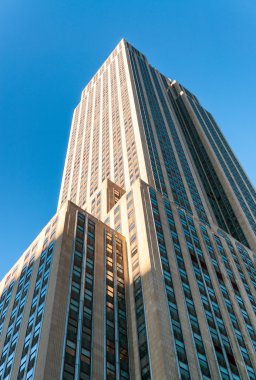 New York City - Eylül 2015: Empire State Binası bir 