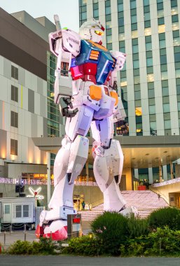 Tokyo - 19 Mayıs: Gundum Robot üzerinde 19 Mayıs 2016 en eşsiz bir