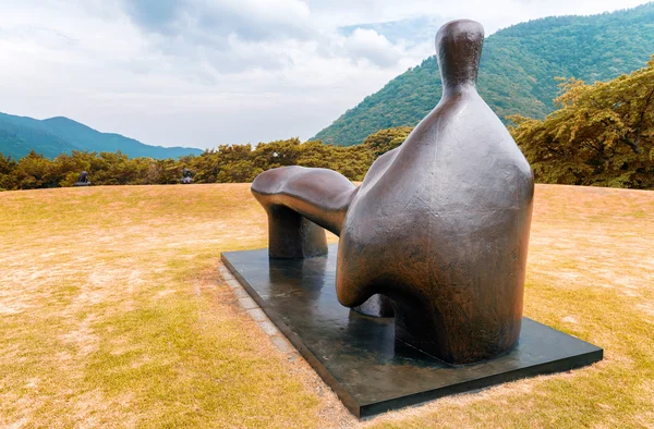 Hakone Open Air Museum on a cloudy day