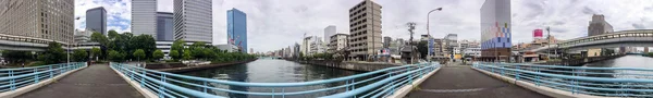 パノラマ360度都市 — ストック写真