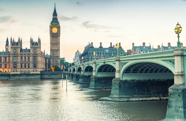 Londra, Regno Unito. Camere del Parlamento a Westminster — Foto Stock