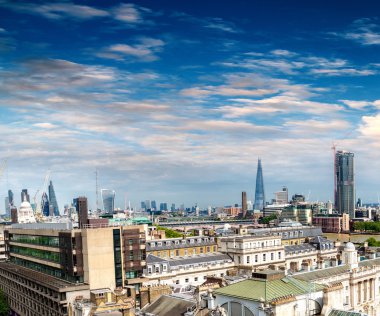 Muhteşem panoramik Londra gün batımında, Amerika Birleşik Devletleri