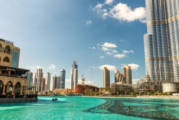 Torre de Burj Khalifa. — Fotografia de Stock