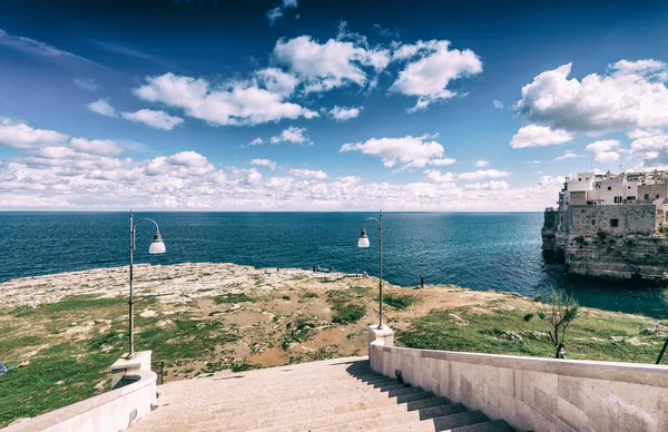 Polignano a Mare, Apulien. — Stockfoto