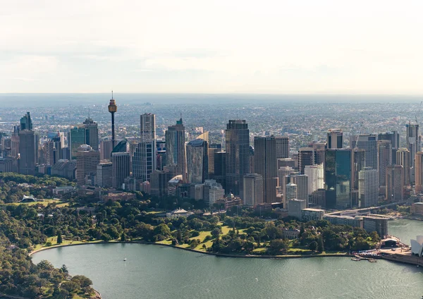 Aerial view of Sydney skyline, Australia — Stock Photo, Image