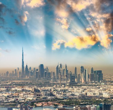 Helikopterden Downtown Dubai