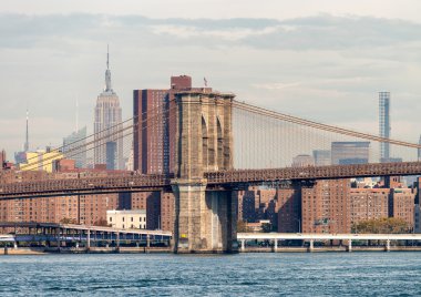 New York 'taki Brooklyn Köprüsü