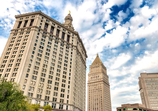 Edificios Manhattan, Nueva York — Foto de Stock