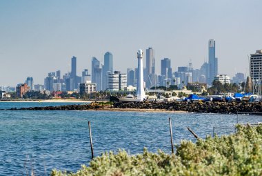 St. Kilda Melbourne manzarası