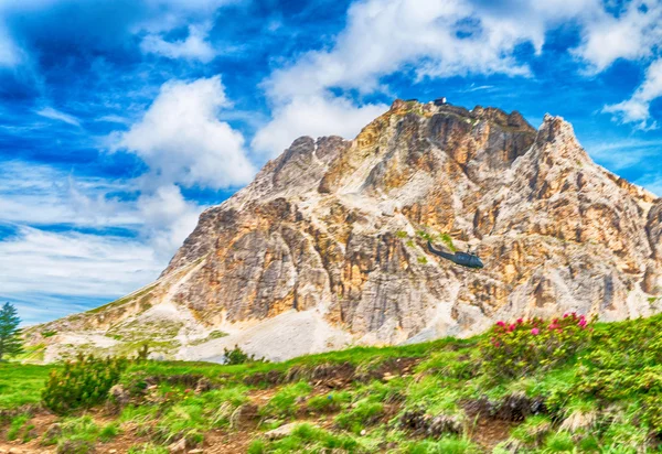 Jezioro Limides - włoskie Dolomity — Zdjęcie stockowe