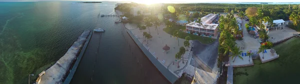 Islamorada, Florida Keys. Όμορφη σενάριο από τον αέρα στο ήλιο — Φωτογραφία Αρχείου