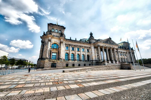 Magnificencia del edificio del Reichstag, Berlín - Alemania — Foto de Stock