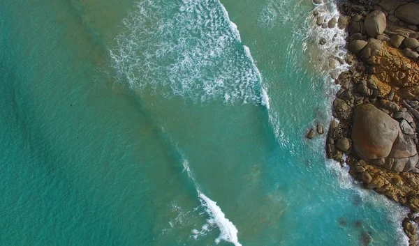 Squeaky plaży widok z lotu ptaka, Wilsons Promontory — Zdjęcie stockowe