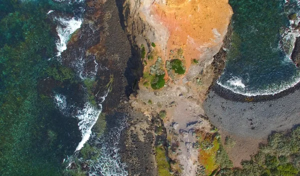 Cabo Schanck vista aérea do ar, Península de Mornington, A — Fotografia de Stock