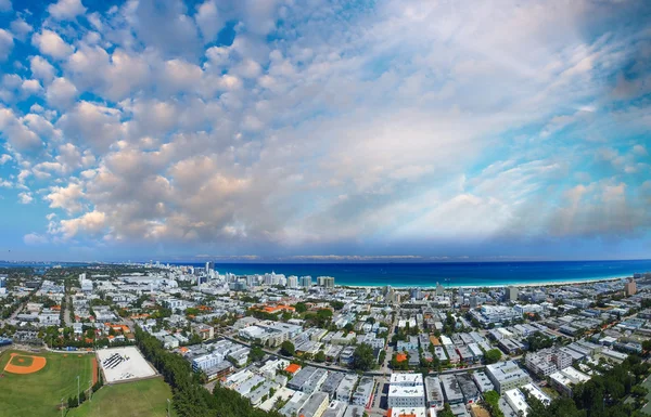 Homes of Miami, aerial view — Stock Photo, Image