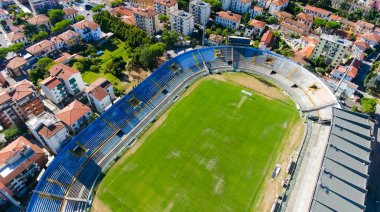 Pisa Stadium Arena Anconetani havadan, Tuscany - İtalya