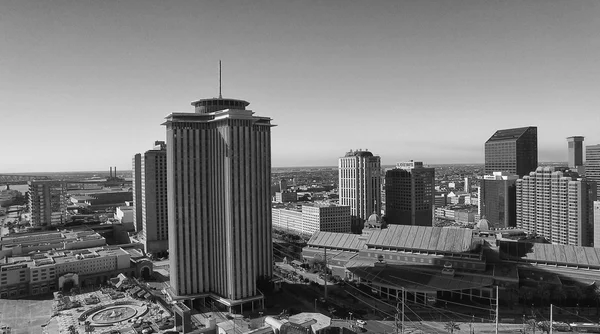 NUEVOS ORLEANES - 11 DE FEBRERO DE 2016: Vista aérea del horizonte de la ciudad. Th —  Fotos de Stock