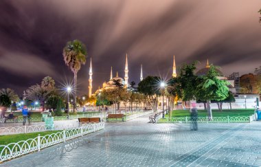 Sultanahmet Meydanı, Istanbul Ayasofya Sophiaat gece