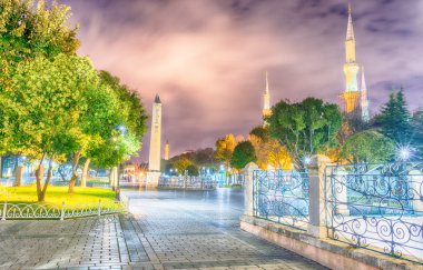 Gece, Istanbul Sultanahmet Meydanı