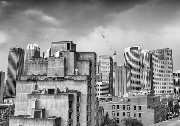 Edificios de Sydney en un día nublado — Foto de Stock