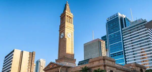 Skyline di Brisbane in una bella giornata, Australia — Foto Stock