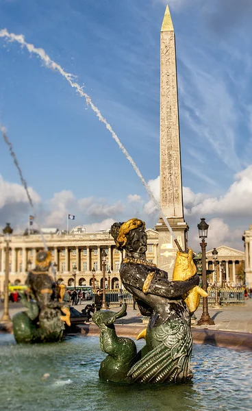 Paříž, Place de la Concorde — Stock fotografie