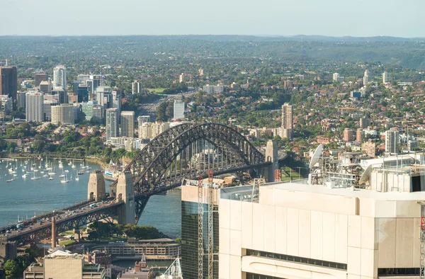 悉尼-2015 年 10 月︰ 城市建筑美丽的一天。悉尼 — 图库照片
