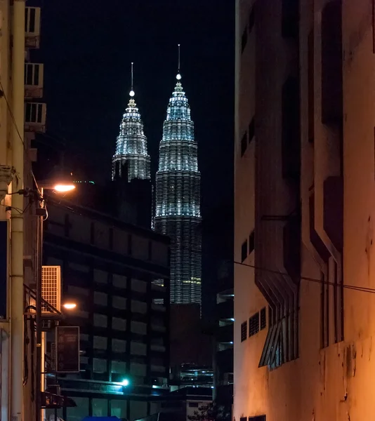 Edifícios de Kuala Lumpur, Malásia — Fotografia de Stock