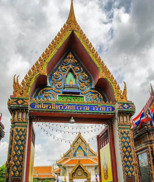 Temple architecture Bangkok Thailand — Stock Photo, Image