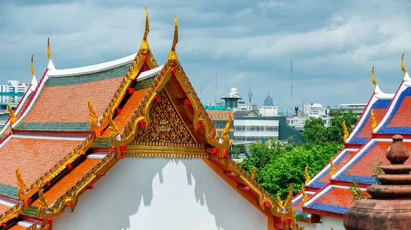 Arquitectura del templo Bangkok Tailandia —  Fotos de Stock