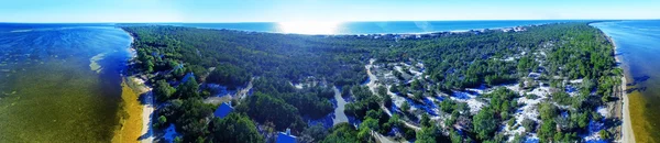 Cape San Blas, Florida. Bela vista aérea — Fotografia de Stock