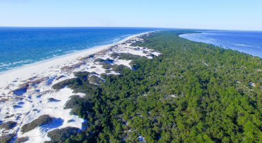Cape San Blas, Florida - ABD havadan görünümü