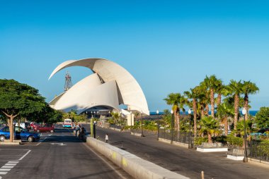 Santa Cruz, Tenerife - 6 Eylül 2016: Auditorio Adan Martin.