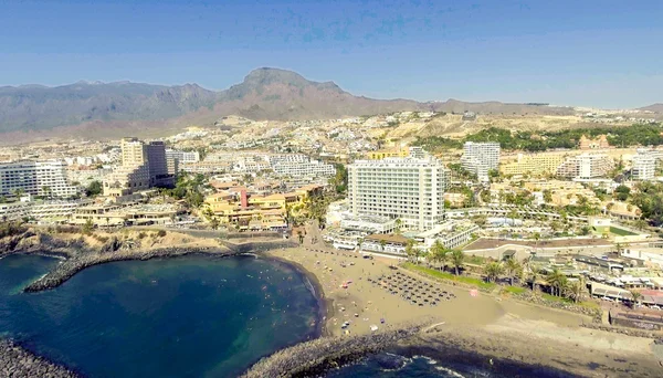 Tenerife, Spanje - 7 September 2016: Panoramische luchtfoto van Pl — Stockfoto