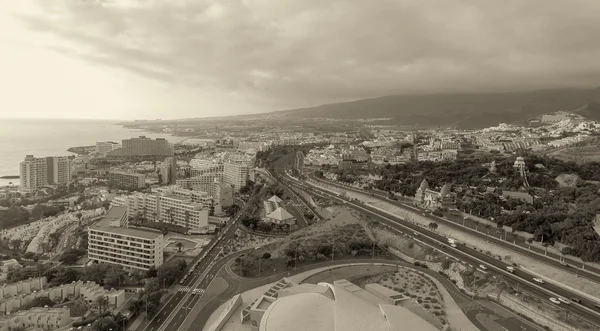 Byggnader på Teneriffa, flygvy — Stockfoto