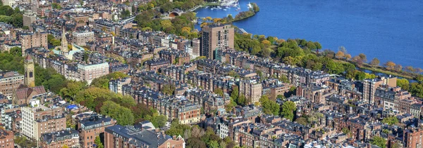 Boston Hava Yolu Massachussetts Şehrin Çatısında Bir Körfez Var — Stok fotoğraf