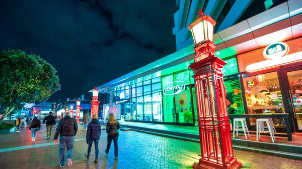 Auckland Nueva Zelanda Agosto 2018 Calles Edificios Frente Mar Por — Foto de Stock