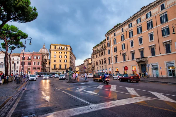 Rome Italy June 2014 Ancient Ruins Trajan Forum Foro Traiano — Stock Photo, Image