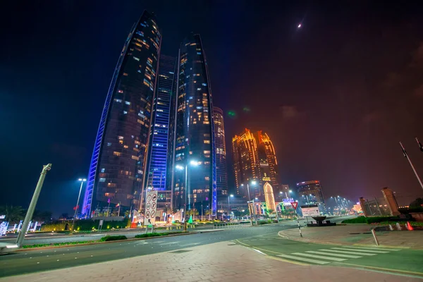 Abu Dhabi Émirats Arabes Unis Décembre 2016 Bâtiments Centre Ville — Photo